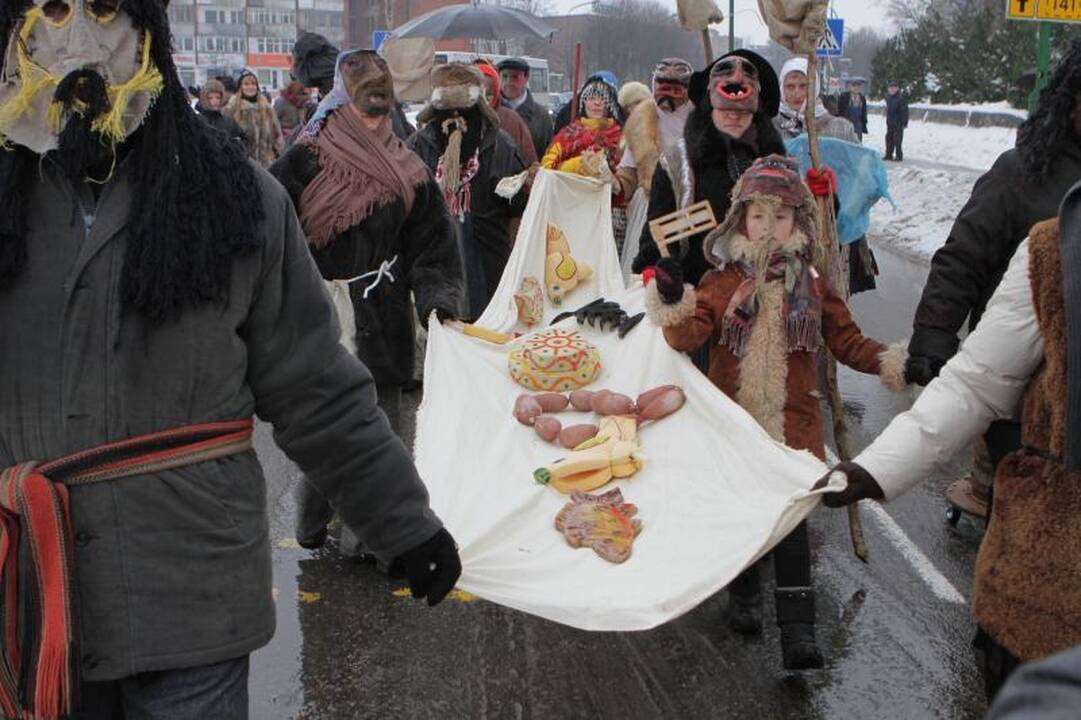 Klaipėdoje Užgavėnės kvepėjo šiupiniu   