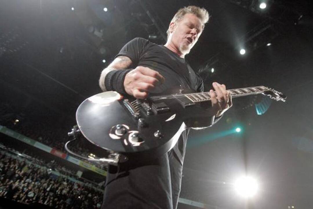 "Metallica" - sunkiojo roko dievai buvo garbinami Vilniuje