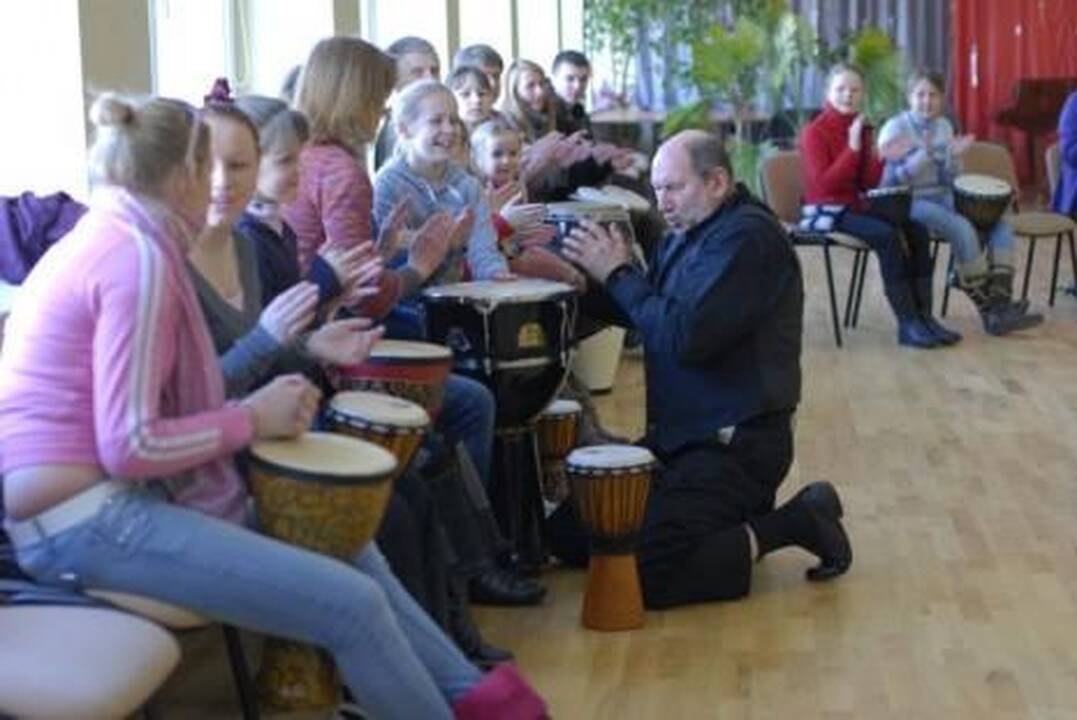 Ukmergė kelioms dienoms tapo Europos būgnų sostine