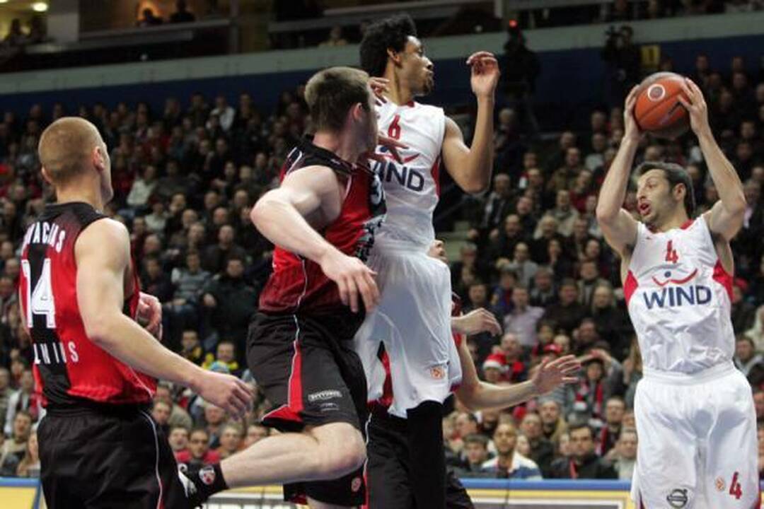 "Lietuvos rytas" - "Olympiakos": išsprūdusi pergalė 83:89 (papildyta)