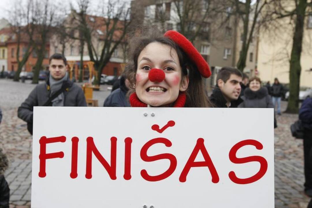 Klaipėdiečiai su Kalėdų seneliu atsisveikino iki kitų metų 