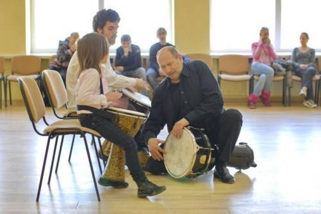 Ukmergė kelioms dienoms tapo Europos būgnų sostine