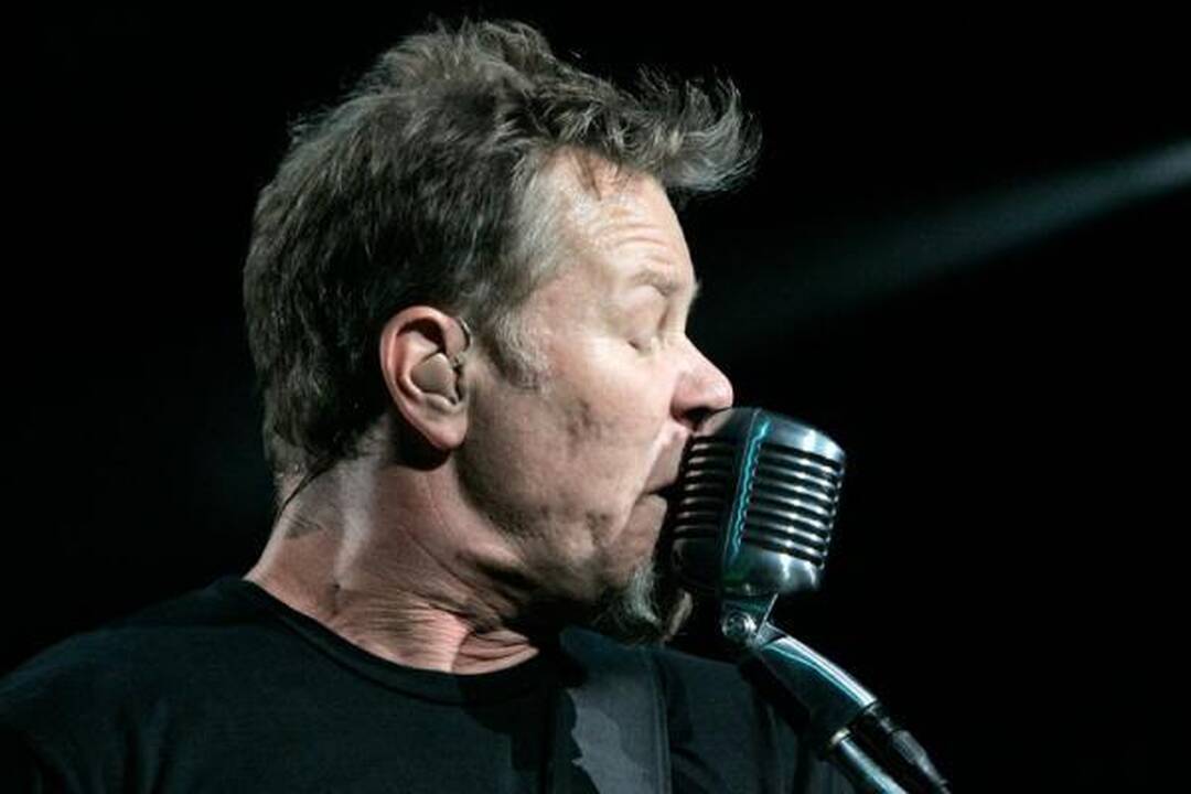 "Metallica" - sunkiojo roko dievai buvo garbinami Vilniuje