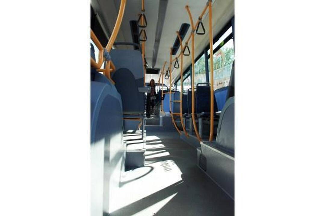 Klaipėdiečius vežioja autobusas su kondicionieriumi