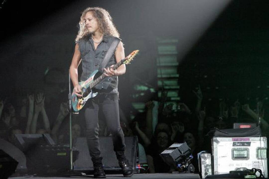 "Metallica" - sunkiojo roko dievai buvo garbinami Vilniuje