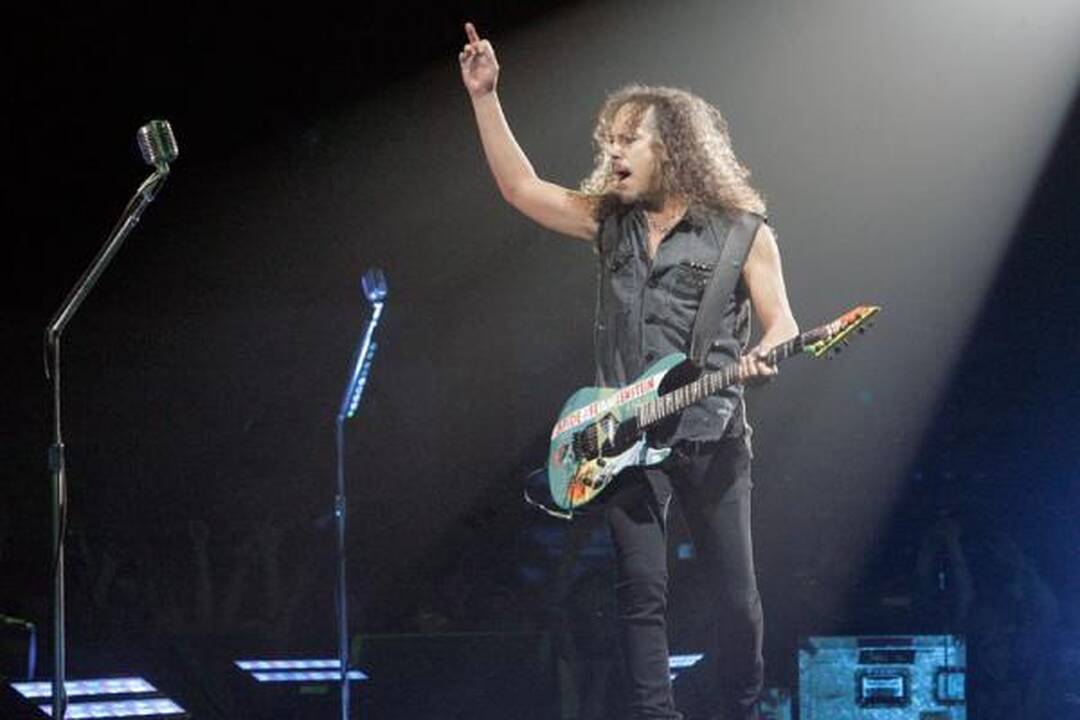 "Metallica" - sunkiojo roko dievai buvo garbinami Vilniuje