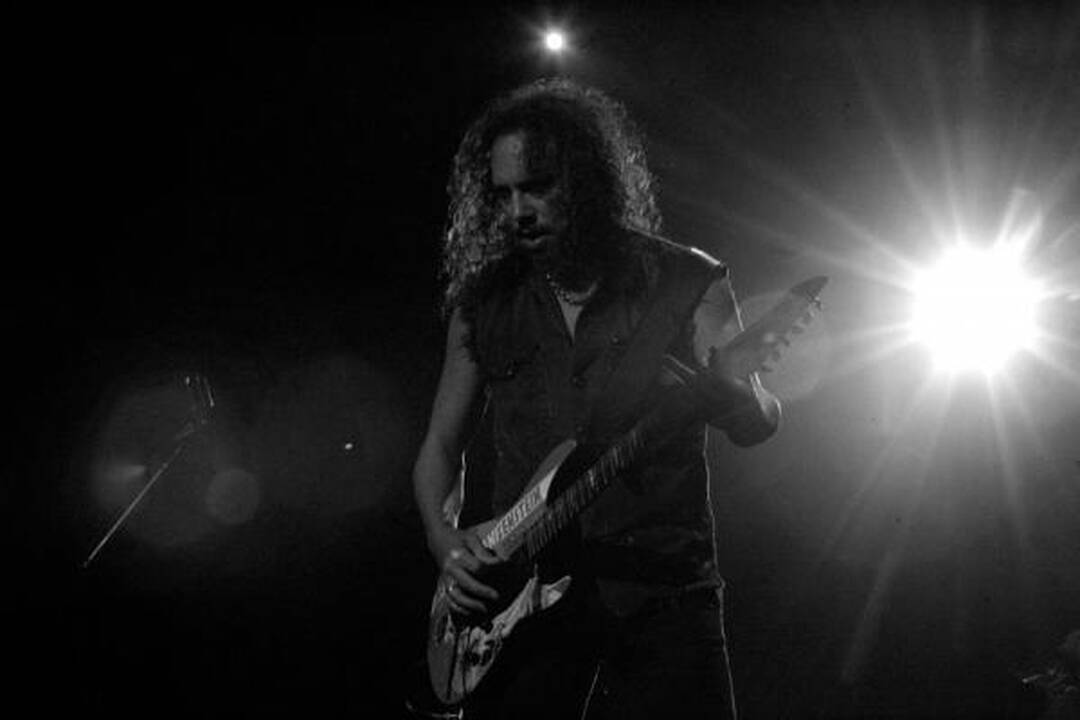 "Metallica" - sunkiojo roko dievai buvo garbinami Vilniuje