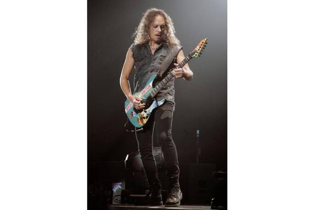 "Metallica" - sunkiojo roko dievai buvo garbinami Vilniuje