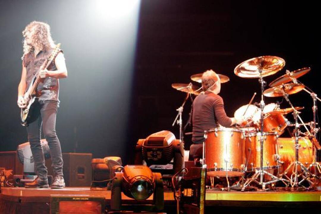 "Metallica" - sunkiojo roko dievai buvo garbinami Vilniuje