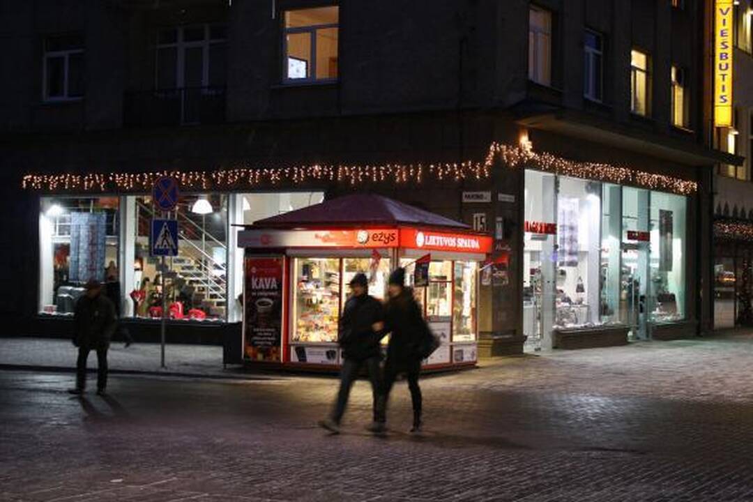 Švenčių laukiantis Kaunas - sušalęs, savas, kuklus
