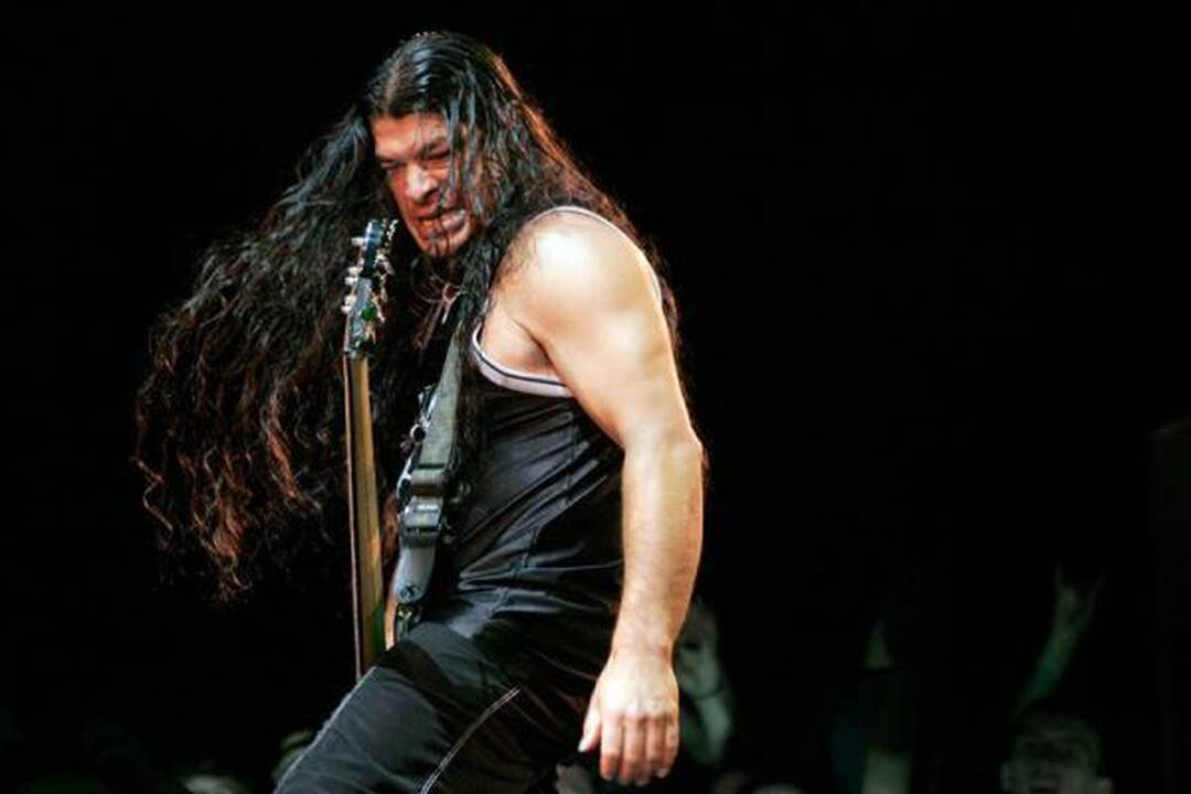 "Metallica" - sunkiojo roko dievai buvo garbinami Vilniuje