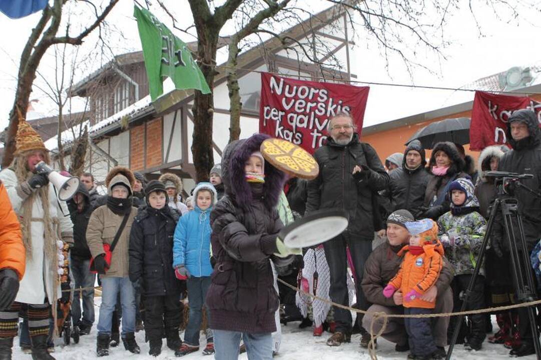 Klaipėdoje Užgavėnės kvepėjo šiupiniu   