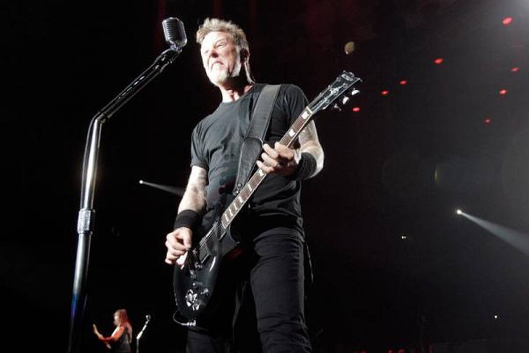 "Metallica" - sunkiojo roko dievai buvo garbinami Vilniuje