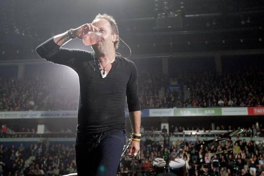 "Metallica" - sunkiojo roko dievai buvo garbinami Vilniuje