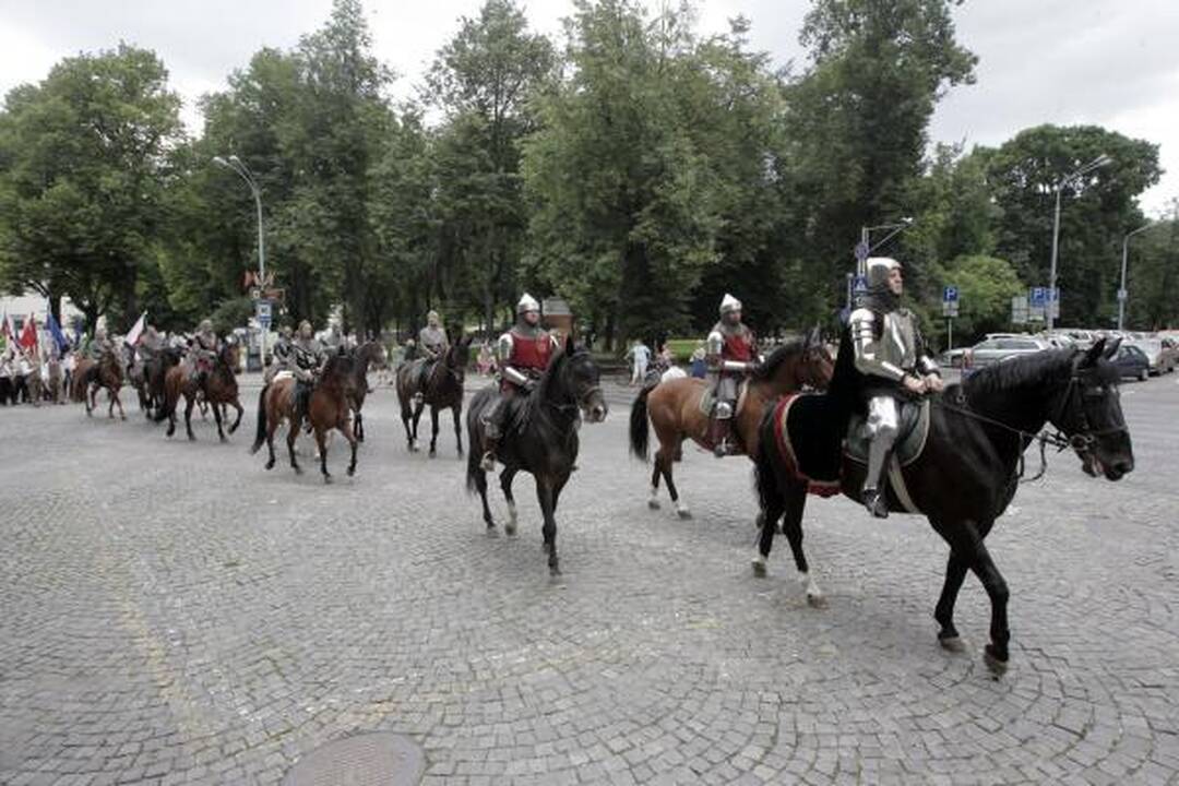 Vytautas Didysis sostinėje išlydėtas į Žalgirio mūšį