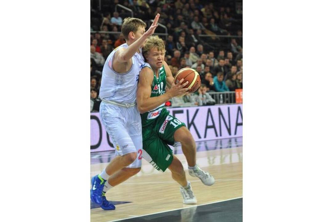 Kauno „Žalgiris“ nepaliko vilčių Pasvalio „Pieno žvaigždėms“ - 91:74