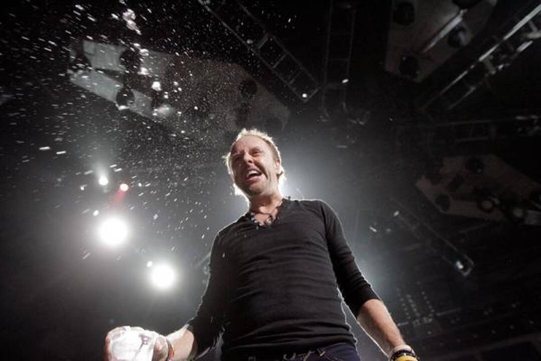 "Metallica" - sunkiojo roko dievai buvo garbinami Vilniuje