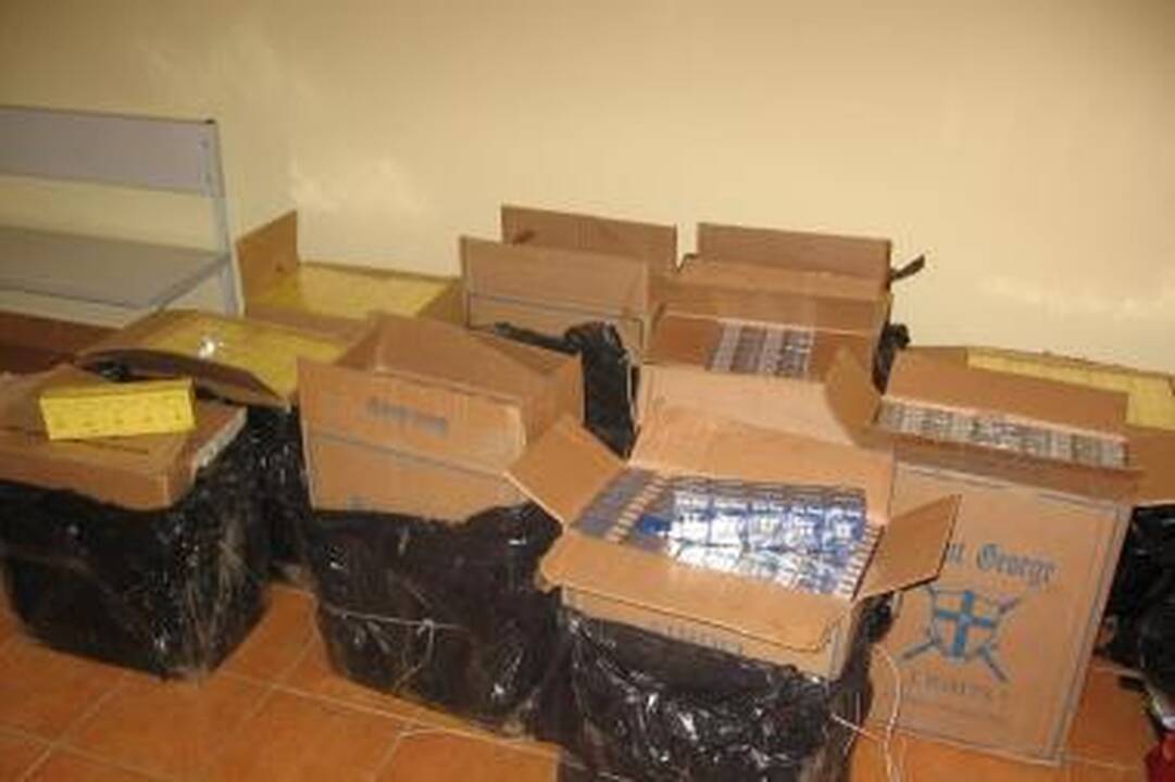 Sulaikyta per Nemuną atplukdyta kontrabanda 