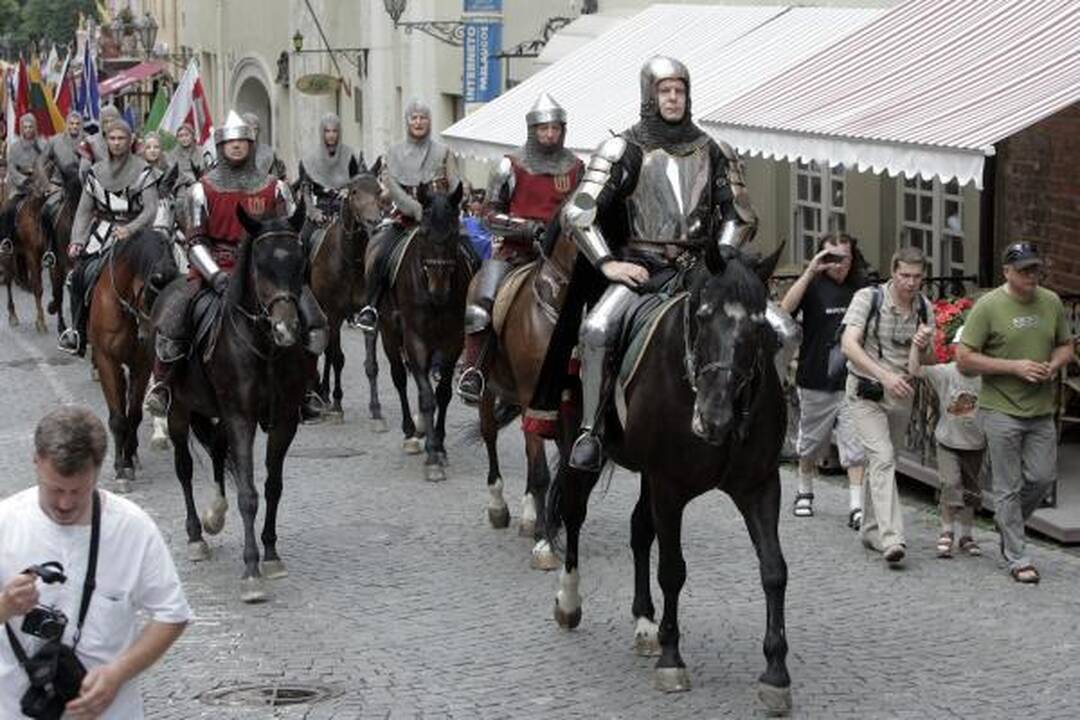 Vytautas Didysis sostinėje išlydėtas į Žalgirio mūšį
