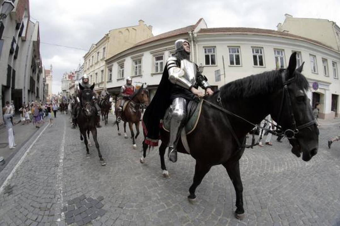 Vytautas Didysis sostinėje išlydėtas į Žalgirio mūšį
