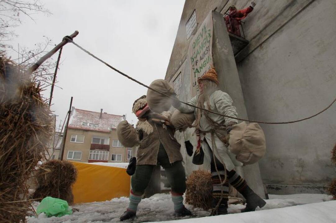 Klaipėdoje Užgavėnės kvepėjo šiupiniu   
