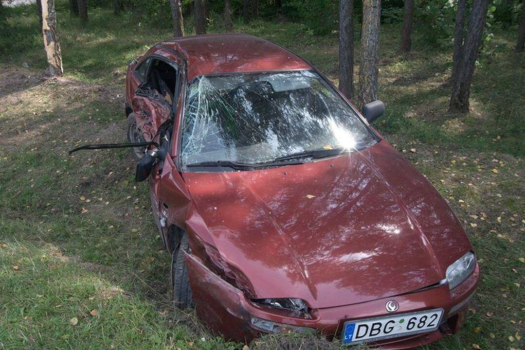 Kelyje į Trakus sekmadienį įvyko dvi avarijos (papildyta)