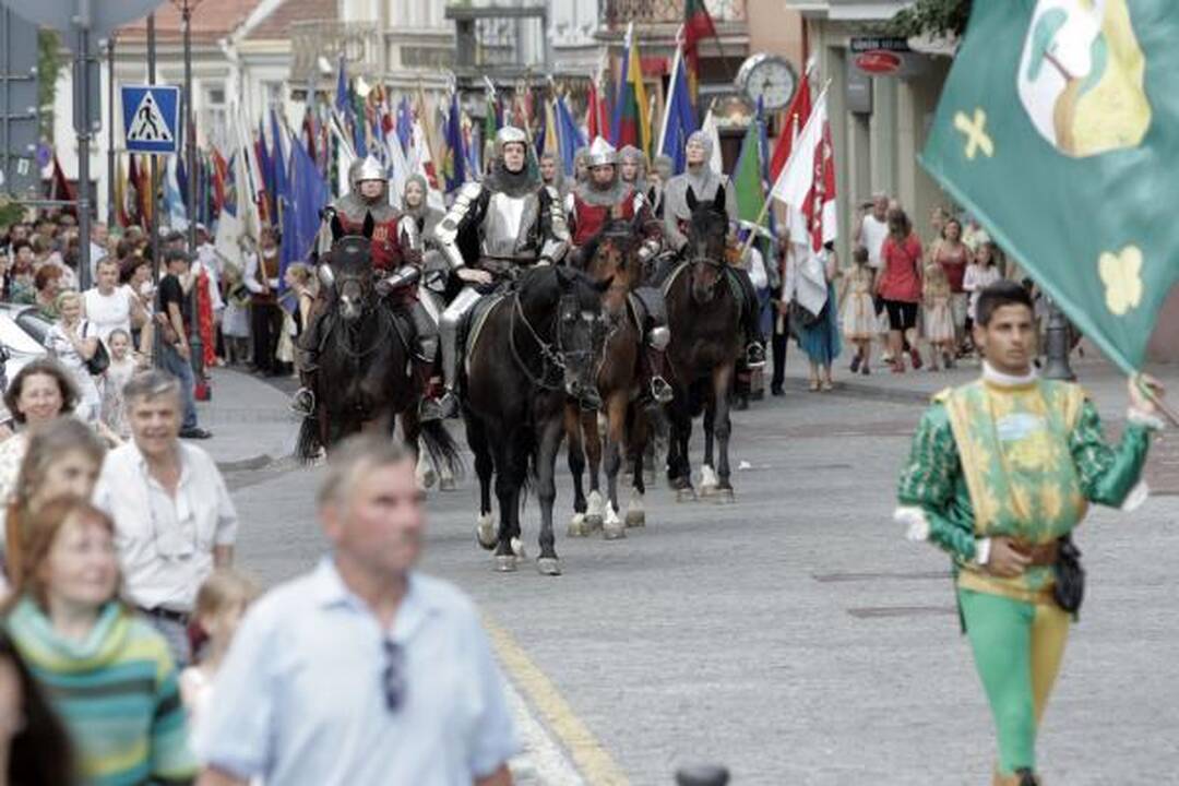 Vytautas Didysis sostinėje išlydėtas į Žalgirio mūšį