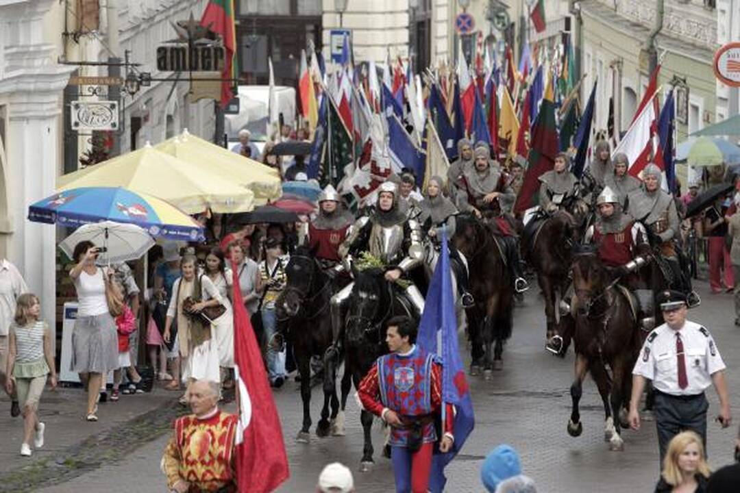Vytautas Didysis sostinėje išlydėtas į Žalgirio mūšį