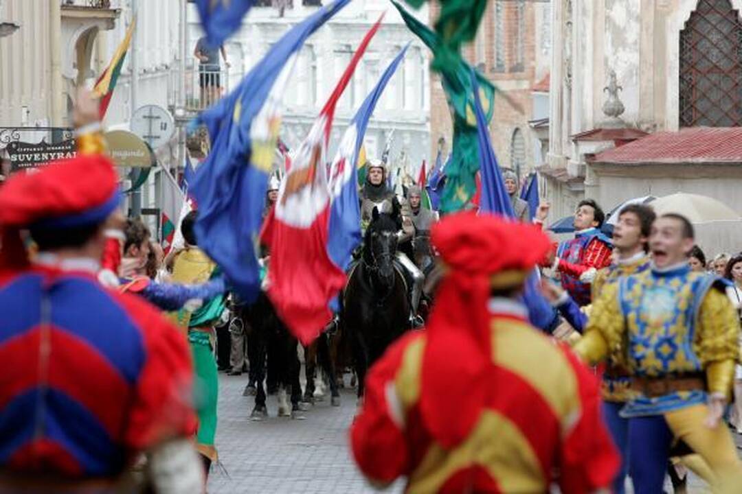 Vytautas Didysis sostinėje išlydėtas į Žalgirio mūšį