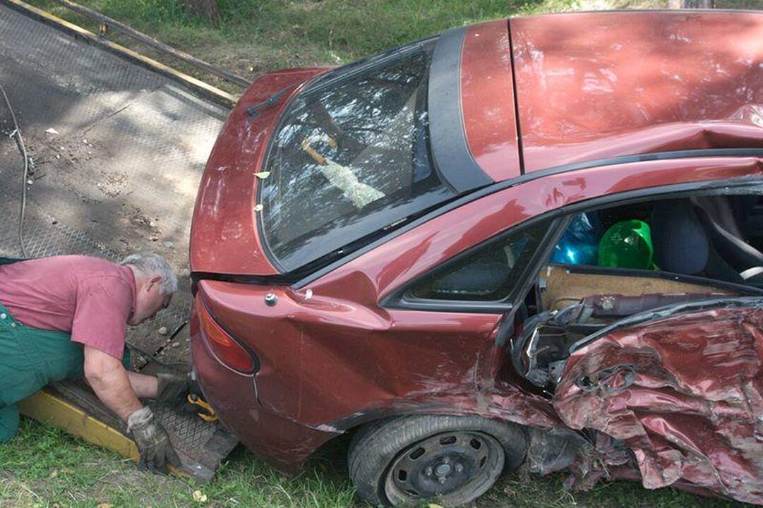Kelyje į Trakus sekmadienį įvyko dvi avarijos (papildyta)