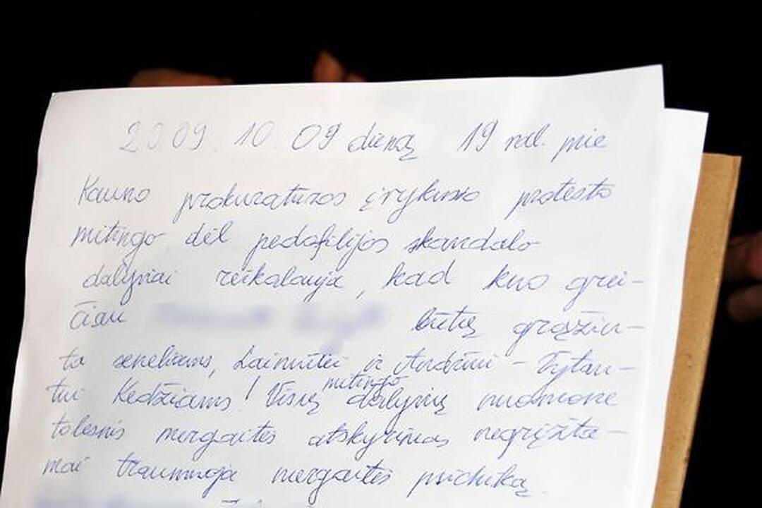D.Kedžio šalininkai protestavo trečią dieną iš eilės 