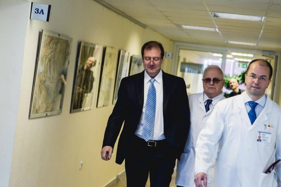 V. Uspaskichui diagnozuota skrandžio opa, jis važiuoja namo