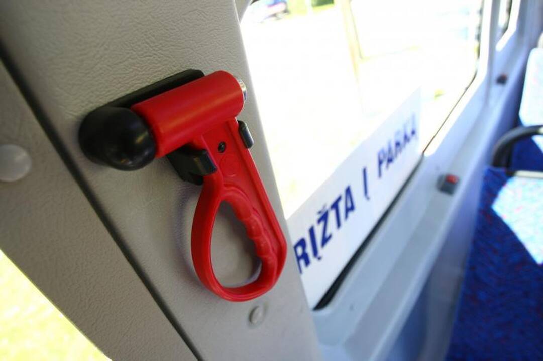 Vilniaus senamiesčio gatvėmis rieda 4 autobusai