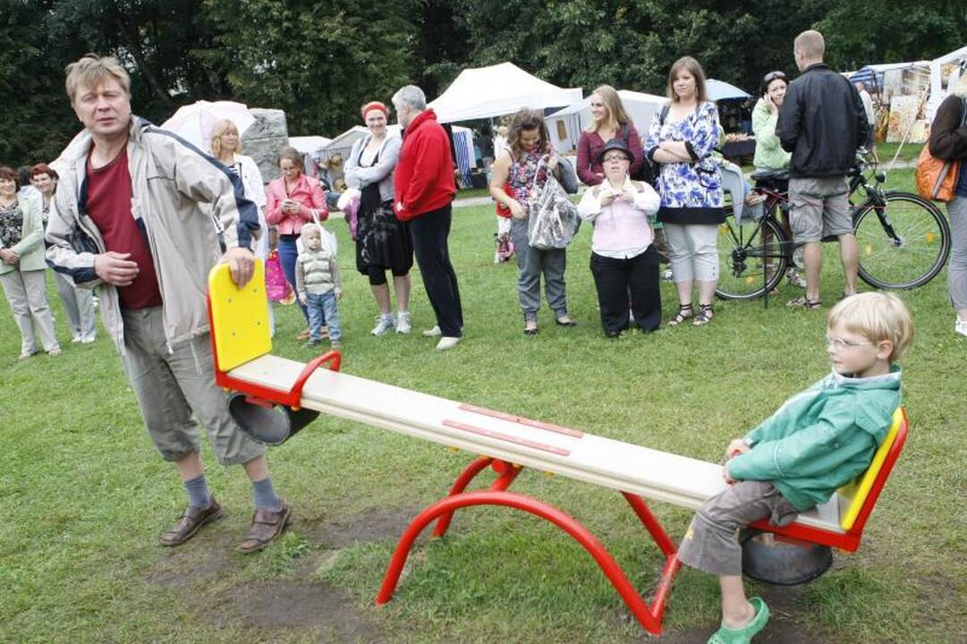  Danės skverelyje įsikūrė „Vaikų supermiestas“