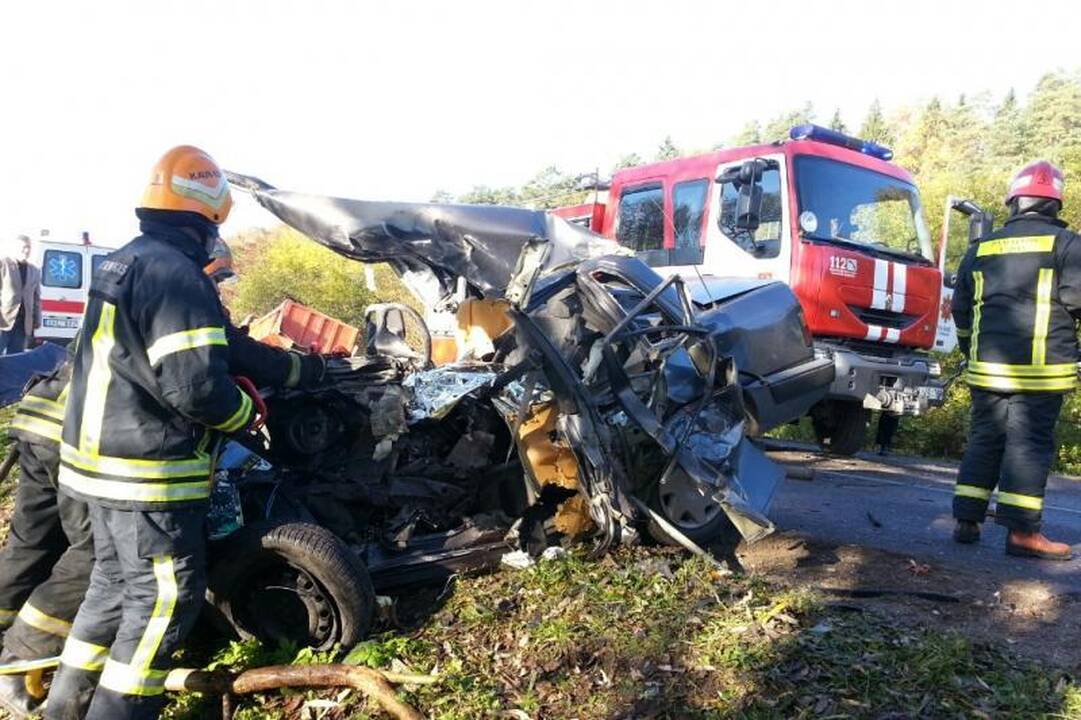 Avarija pakaunėje: sužeista Kauno politikė, vairuotojas žuvo