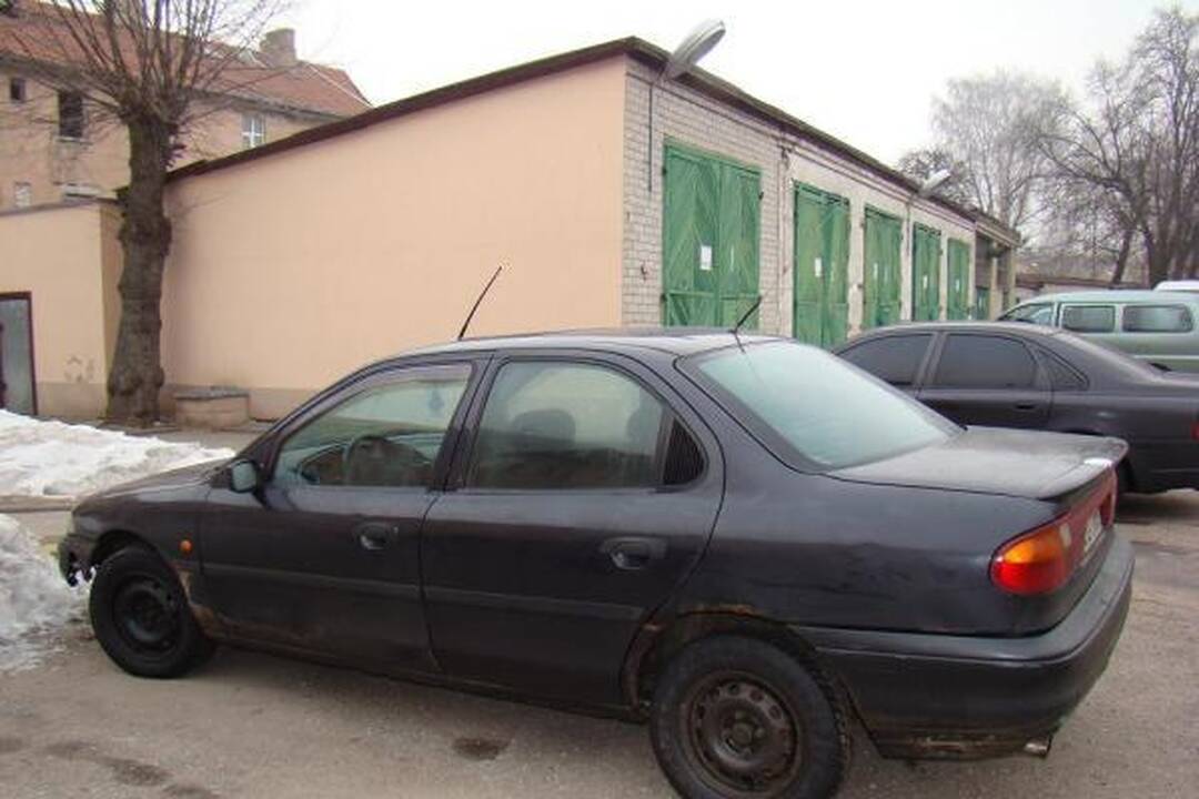 Vėžaičiuose sulaikyta mašina su rūkalais