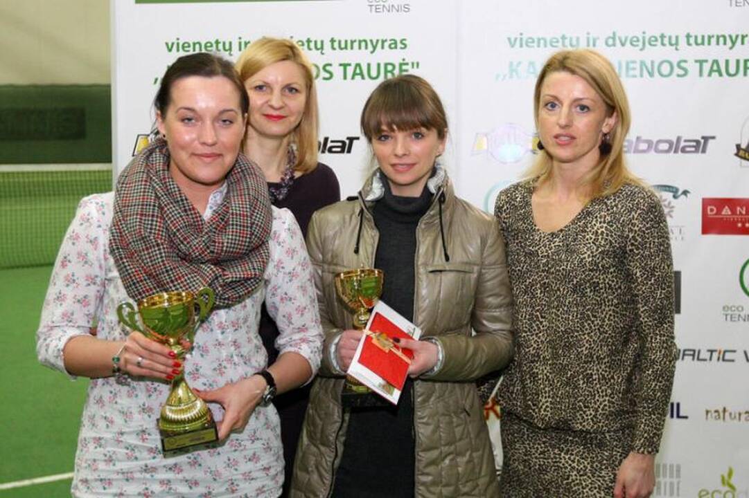 „Kauno dienos“ teniso turnyro didžioji taurė iškeliavo į sostinę