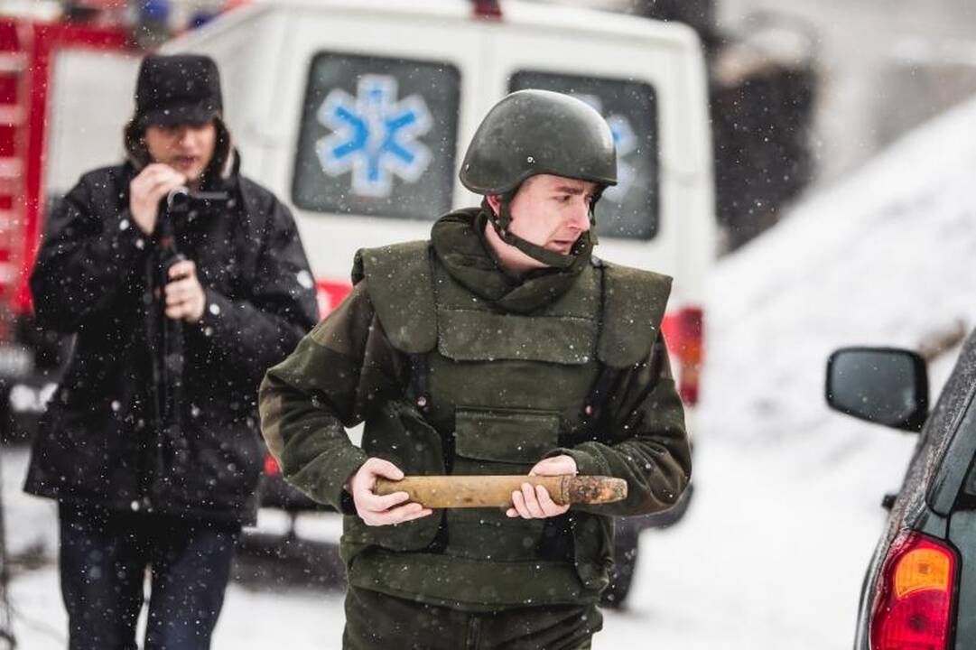 Prie Panemunės tilto rastas dar vienas karo laikų sprogmuo