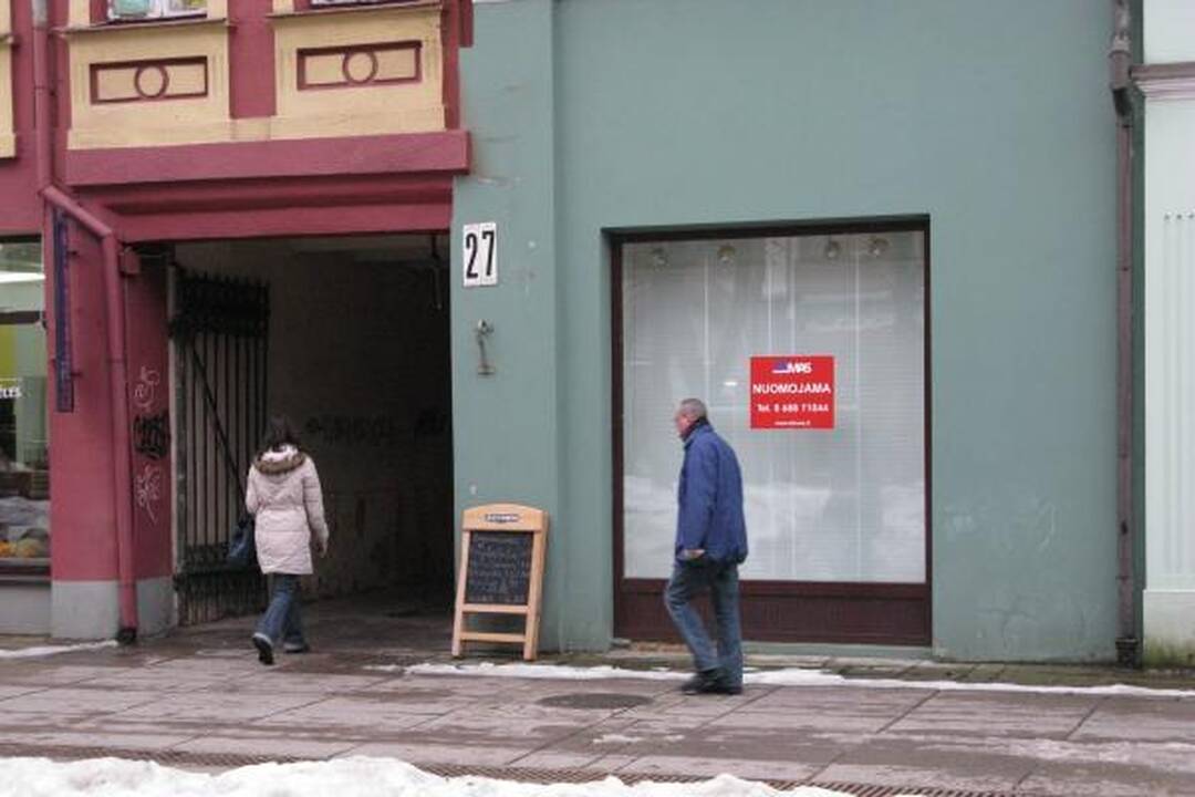Seni nuomininkai išsikraustė, naujų - nėra