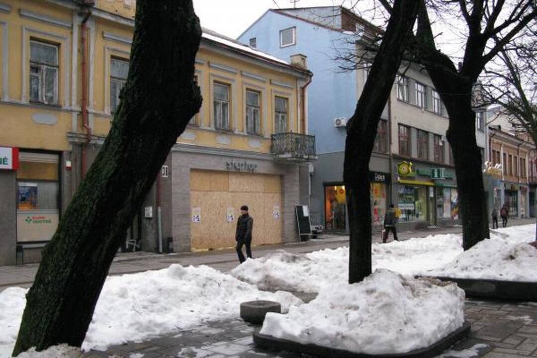 Seni nuomininkai išsikraustė, naujų - nėra