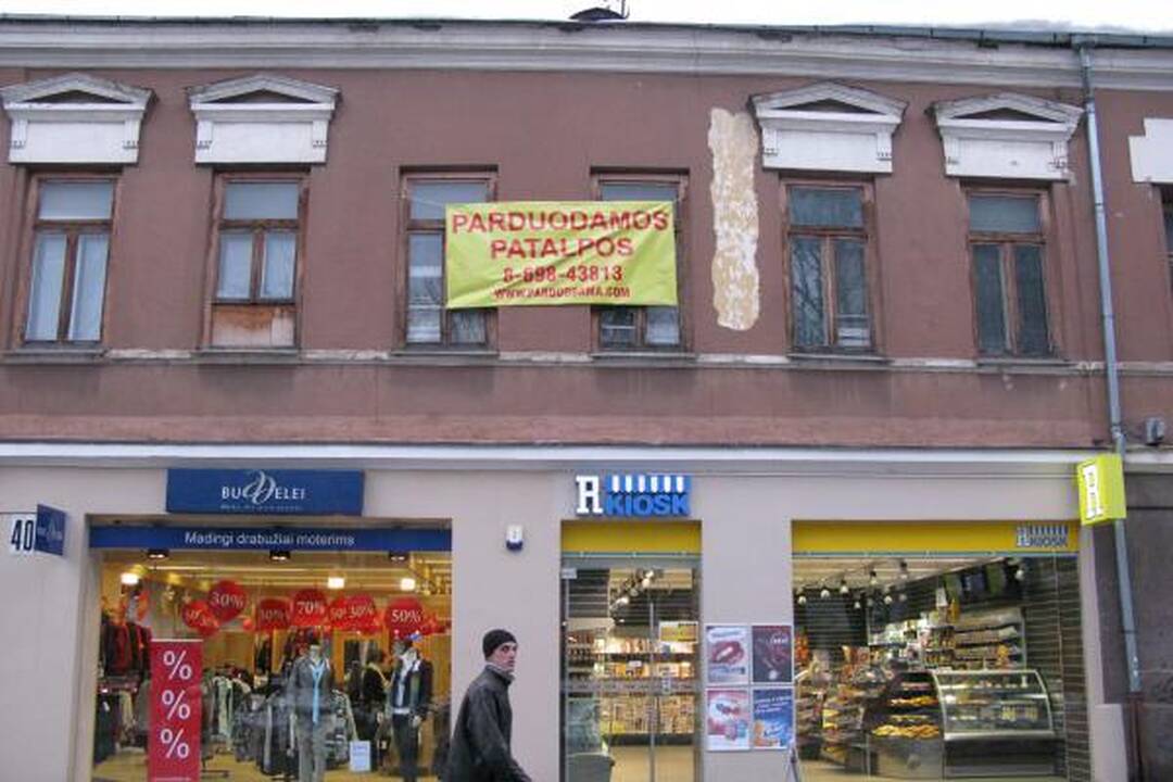 Seni nuomininkai išsikraustė, naujų - nėra