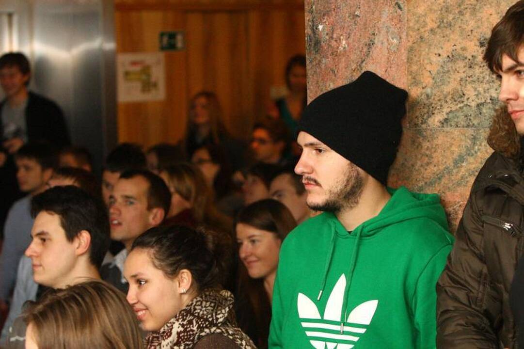 „Žalgirio” treneris studentus mokė Katalonijos šokių