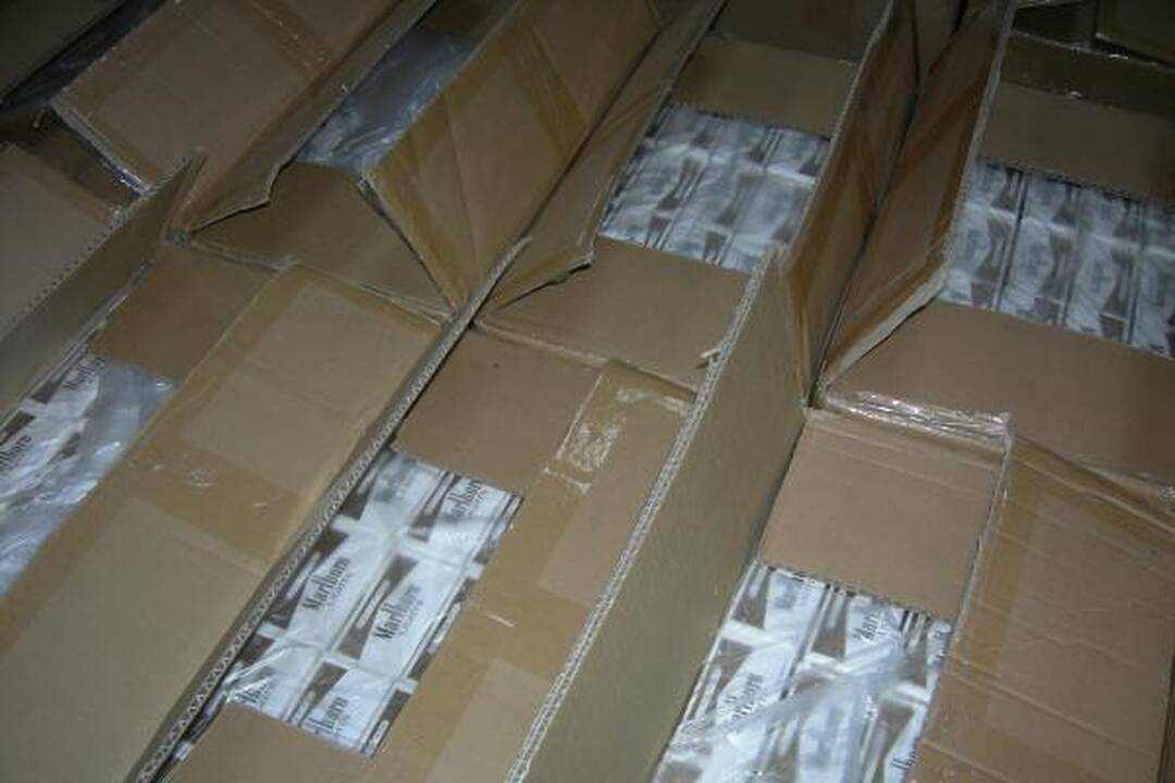 Klaipėdoje sulaikyta kelių milijonų vertės kontrabandą