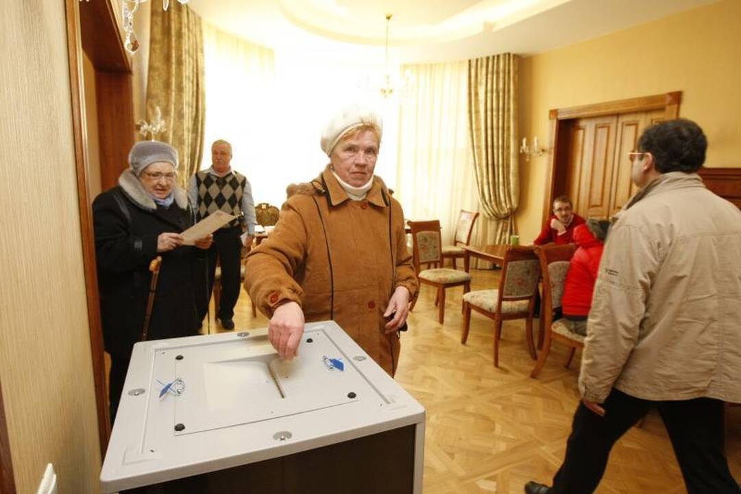 Rusijos piliečiai Klaipėdoje rinko prezidentą (atnaujinta 19:06 val.)