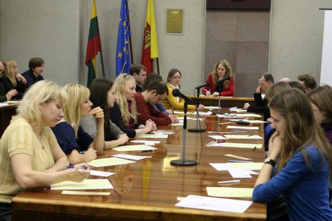 Nacionalinis diktantas sudomino moksleivius