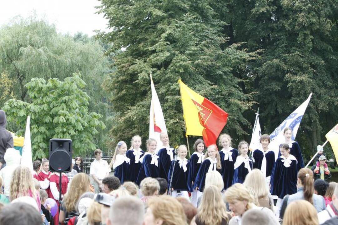  Danės skverelyje įsikūrė „Vaikų supermiestas“