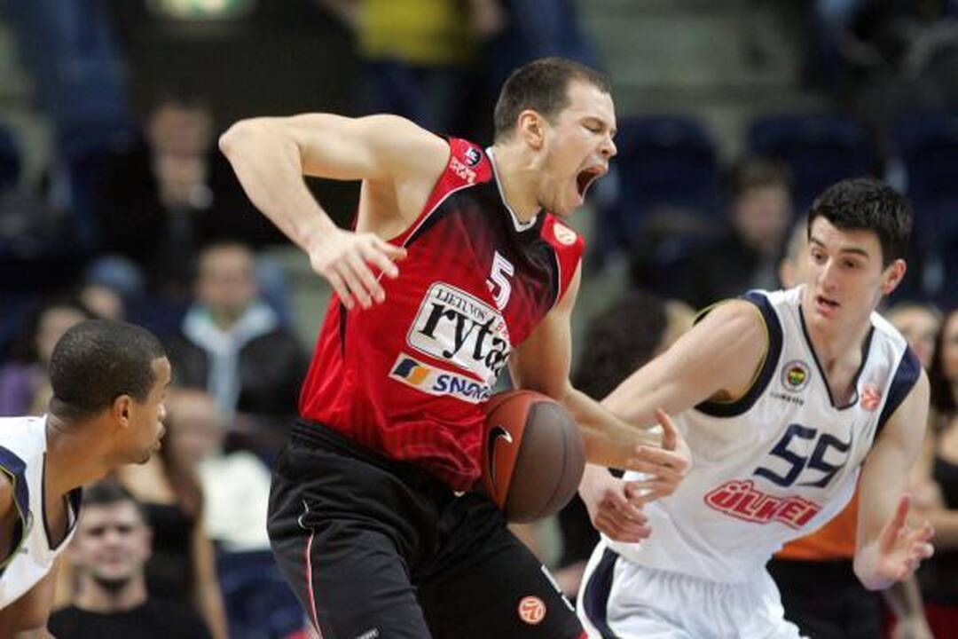 Eurolygos fronte - nieko naujo: „Lietuvos rytas“ – „Fenerbahce-Ulker“ 75:81 