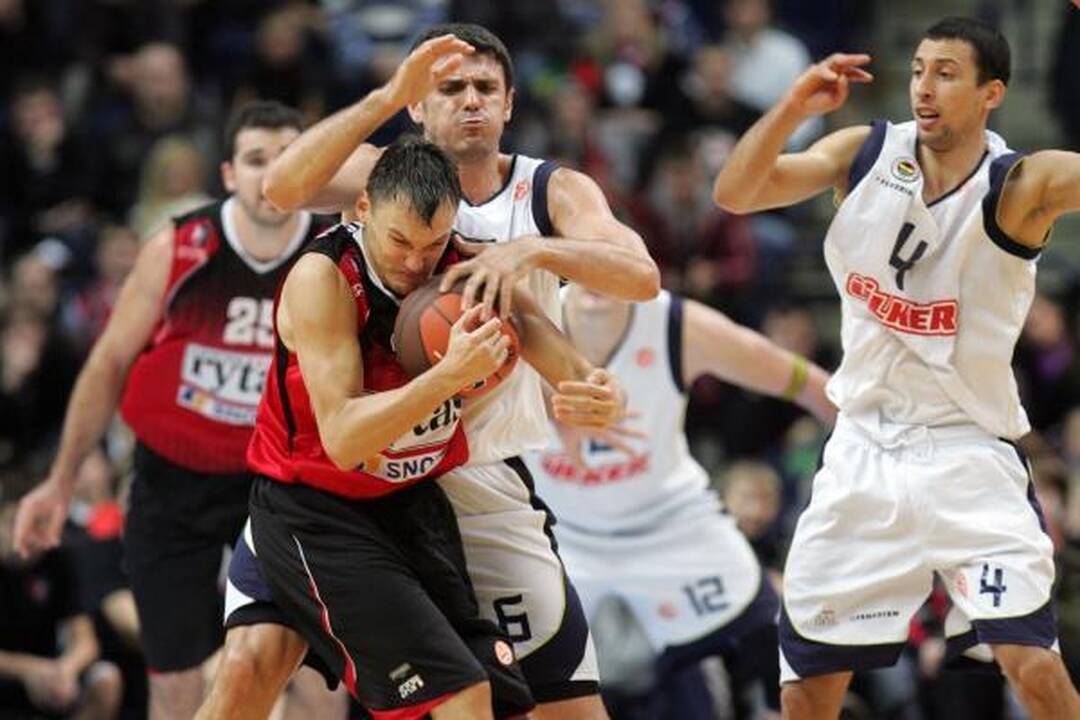 Eurolygos fronte - nieko naujo: „Lietuvos rytas“ – „Fenerbahce-Ulker“ 75:81 
