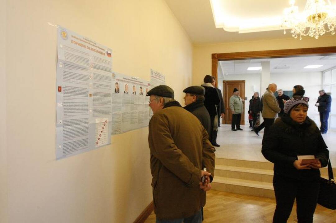 Rusijos piliečiai Klaipėdoje rinko prezidentą (atnaujinta 19:06 val.)