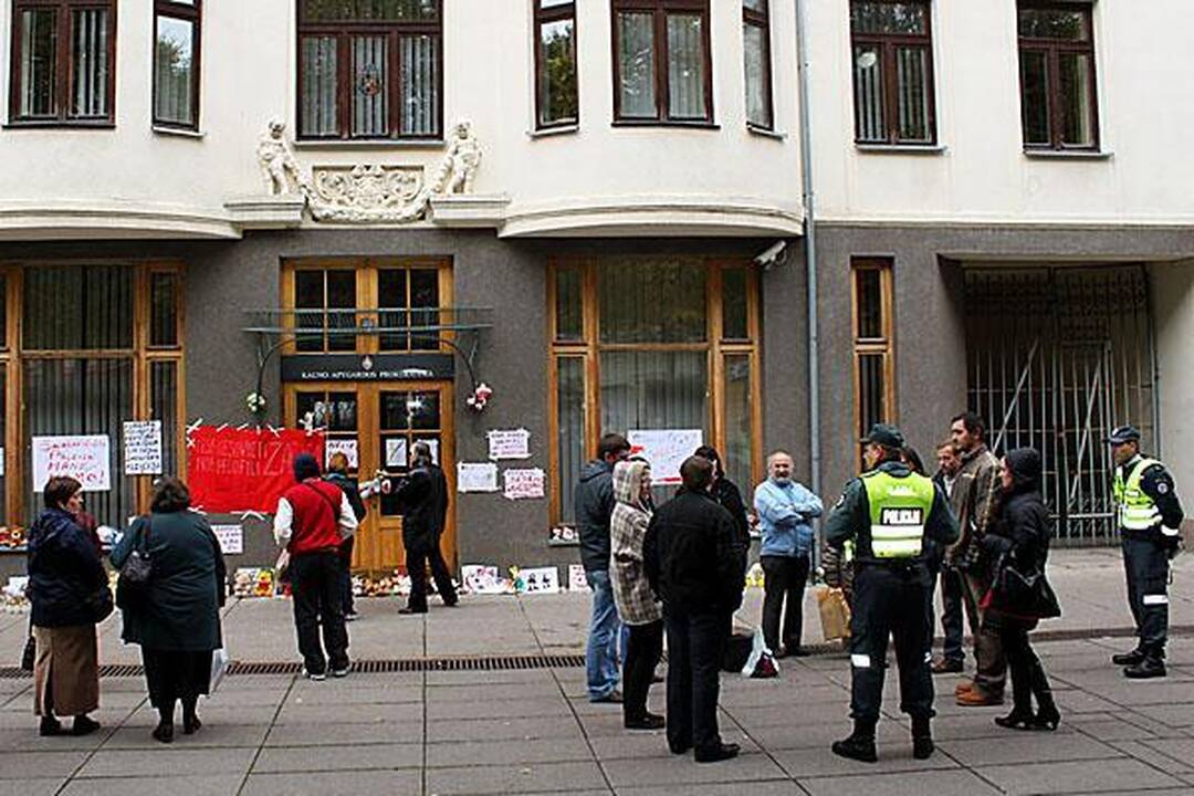 D.Kedžio šalininkai protestavo trečią dieną iš eilės 